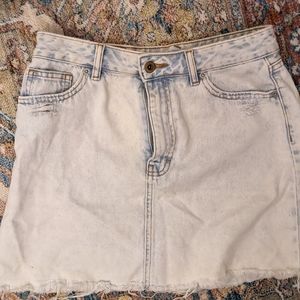Pull & Bear Denim Skirt